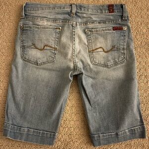7 for all mankind shorts